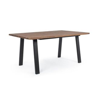 Konte Design Mesa rectangular con tablero de acacia natural