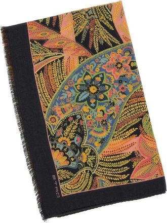 Etro Accessoires, Dames, Veelkleurig, ONE Size, Wol, Etro Scarfs Multicolor