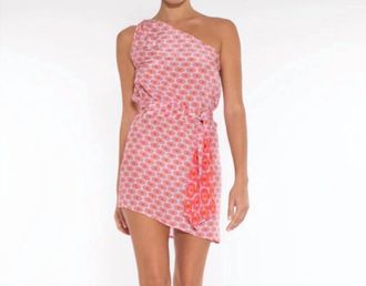 Sabrina Crippa Demeter Dress In Pink Print