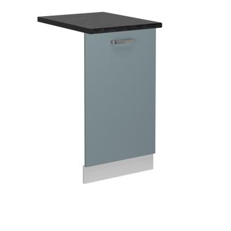 Vicco Tapa Del Lavavajillas R-line, Gris Azulado, 45 Cm, Et Antracita