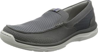Clarks Men Grey Cloud Steppers Slip-On Shoes 8