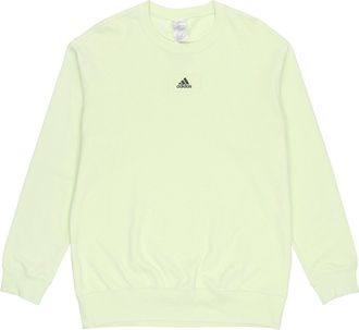 adidas Mens adidas Fv Swt Cotton Sports Round Neck Pullover Acid Green HE4352