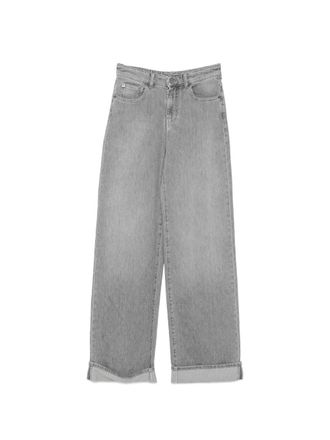 Emporio Armani Vaqueros de mezclilla de pernera ancha de Emporio Armani