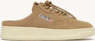 Autry MEDALIST MULE SNEAKERS IN COPPER SUEDE