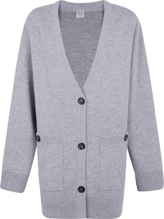 Toteme Cashmere Merinos Longline Cardigan