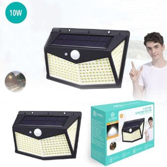 Trade Shop Trade Shop - Lampada Solare Fotovoltaico Sensore Luce 212led Esterno Giardino Faretto Tx-9501