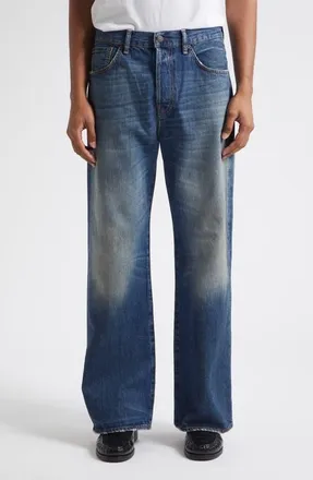 Acne Studios 2021M Mid Blue Jeans at Nordstrom, Size 31 X 32