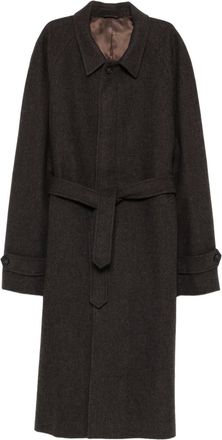 Paura Cappotto Arthur con cintura - Marrone