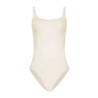 Wolford Jamaika String Body - Dames - Bodies - Beige - L - Katoen - Tops