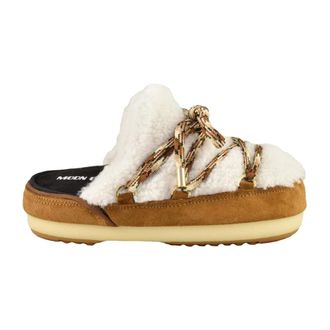 Moon Boot Dames, Schoenen, Beige, Maat: 35 EU Leer