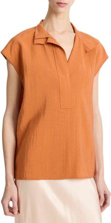 Vince Cap Sleeve Blouse