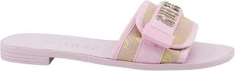 Guess Elyze 4 Slide - Dames - Sandalen - Roze - 37 EU - Schoenen