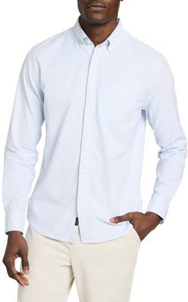Faherty Cotton Blend Oxford Button-Down Shirt in Classic Stripe at Nordstrom Rack, Size X-Small