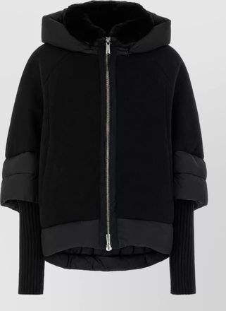 Moorer wool cashmere down puffer jacket