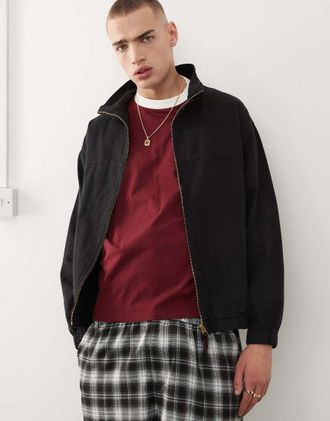 Gramicci twill around jacket in black