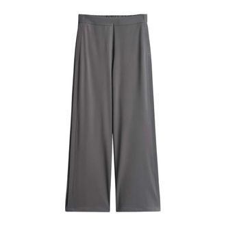 someday Wijde broek - Dames - Broeken - Grijs - Maat: XS