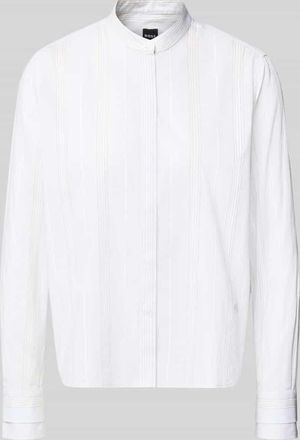 HUGO BOSS Regular Fit Bluse aus reiner Baumwolle in Hellblau, Gr&ouml;&szlig;e 32