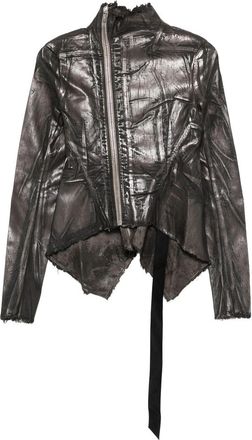 Rick Owens Asymmetrical Zip-front Jacket