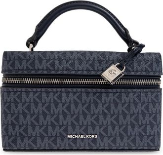 Michael Kors Dames, Tassen, Blauw, Maat: ONE Size Leer