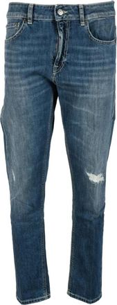Dondup Slim-fit Jeans - Dames - Slim Fit Jeans - Blauw - W28 - Katoen - Jeans