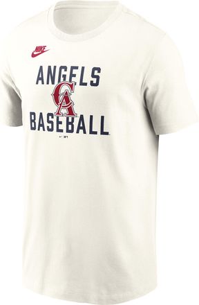 Nike California Angels Cooperstown 70s Inspired Nike Mens MLB T-Shirt in Brown | N19911KA93-9V0