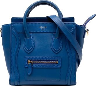 Celine Pre-owned Celine Nano Leather Luggage Tote Ladies XZYOWNDFQFXJVHT8