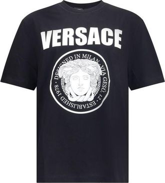 Versace T-Shirt with iconic Medusa Mens head