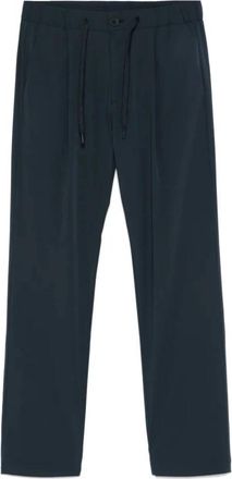 Herno Ultralichte Nylon Stretch Broek - Heren - Straight fit broeken - Blauw - L - Nylon - Broeken