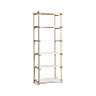 HAY Woody Column High, Eiche geseift / almond white