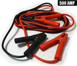 Trade Shop Trade Shop - Cavi Di Avviamento Per Collegamento Batteria Auto 500 Amp 3 Metri Mt Jumper