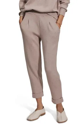 Varley Rolled Cuff Pants in Taupe Marl at Nordstrom, Size Xx-Small