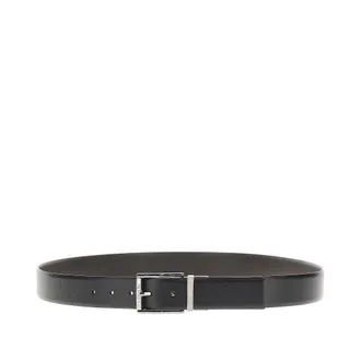 Emporio Armani Reversible leather belt Man One Size