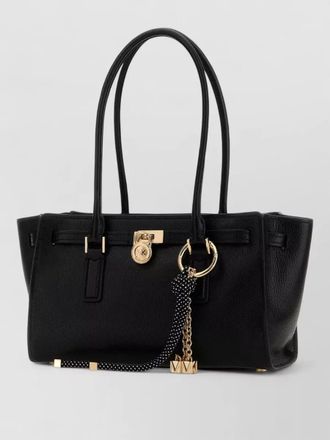 Michael Kors hamilton leather shoulder shopping bag