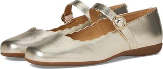 Trotters Sugar Womens Flat Shoes Champagne : 10.5 WW (EE), Leather