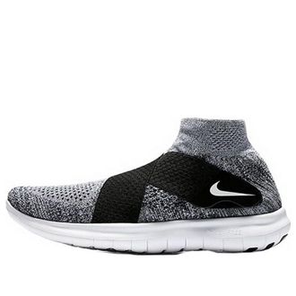Nike (WMNS) Nike Free RN Motion Flyknit 2017 Black White 880846-001