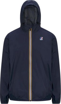 K-Way Hooded Jacket Le Vrai 4.0 Claude - Dames - Zomerjassen - Blauw - XL - Jassen
