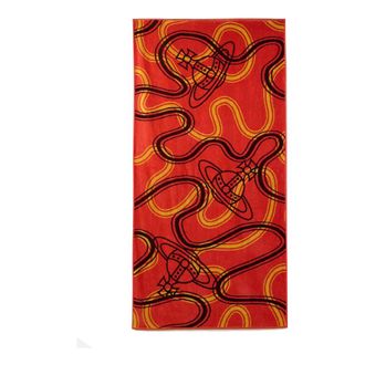 Vivienne Westwood Home, Dames, Oranje, ONE Size, Katoen, Strandlaken