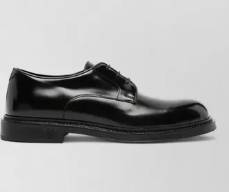 Emporio Armani leather derby shoes