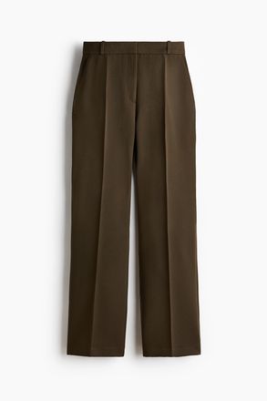 H&M Elegante Twillhose - Green