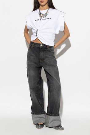 Marc Jacobs High-waisted Jeans, Womens, Black