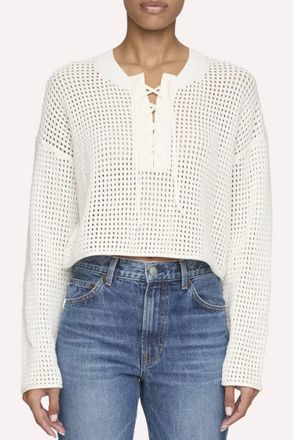 A.L.C. Dana Sweater In Pearl