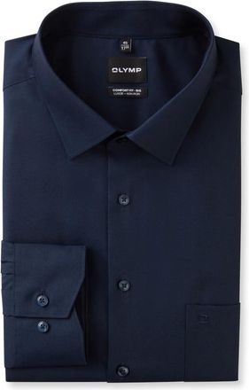 Olymp Olymp, Heren, Overhemden, Blauw, Maat: 2XL