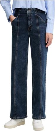 DKNY Straight Jeans - Dames - Regular Fit Jeans - Blauw - W28 - Denim - Jeans
