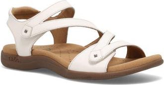 Taos Big Time Ankle Strap Sandal in White at Nordstrom, Size 10