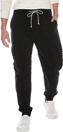 Brunello Cucinelli MenS Black Cargo Drawstring Trousers, Size S