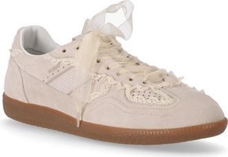 Alohas Tb.490 Crochet Trim Sneaker in Cream at Nordstrom, Size 11-11.5Us