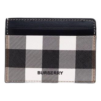 Burberry 26 Check Card Case Black 8117315