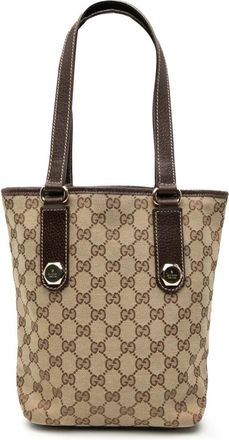 Gucci Borsa a spalla Charmy in tela GG 2000-2015 - Marrone