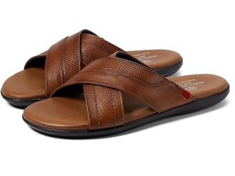 Marc Joseph New York Boone Ave Sandal Mens Lace Up Wing Tip Shoes Whiskey Grainy : 10.5 M, Leather