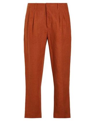 8 by YOOX LINEN PLEATED PANTS